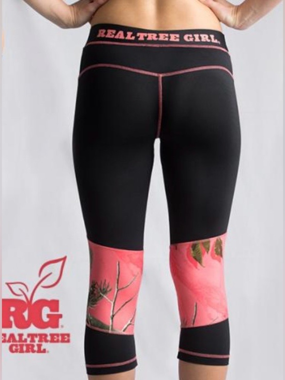 NWT! Realtree Pink Camo Pants Athletic Workout Outdoor Hunting Fishing Gear S